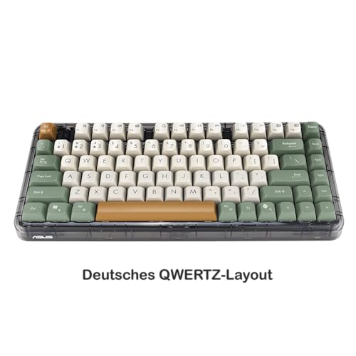 Clavier mécanique ASUS Jelly75 multitâche rétroéclairé avec hub USB de 4 mm - 2
