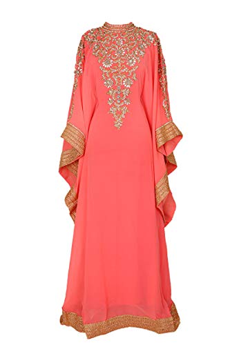 Royal Bliss Kaftan for Women - Long Sleeve Maxi Dress, Formal Gown Evening Dress