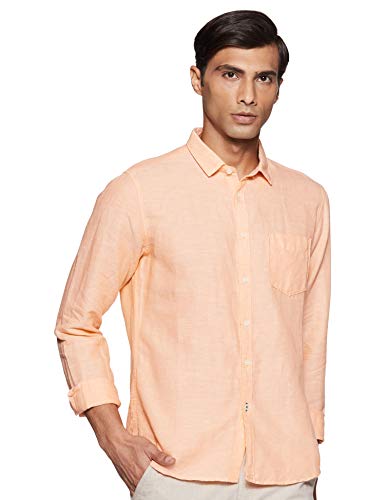 Image of Urban Ranger by Pantaloons Men's Solid Slim fit Casual Shirt