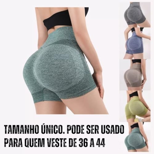 Short Feminino Empina Bumbum Preto
