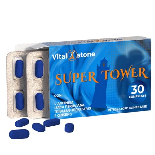 Integratore Uomo + Maca + Tribulus + Arginina + Ginseng + Zinco | Made in Italy