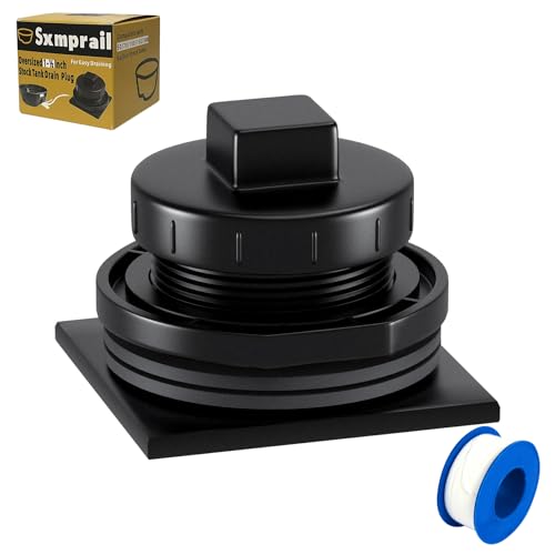 Stock Tank Drain Plug Fit for rubbermaid Commercial 50 70 100 150 300 Gallon Stock Tanks( 2 in Holes) Stock Tank Plug Water Tank Plug for rubbermaid Stock Tank Five Year Free Replacement