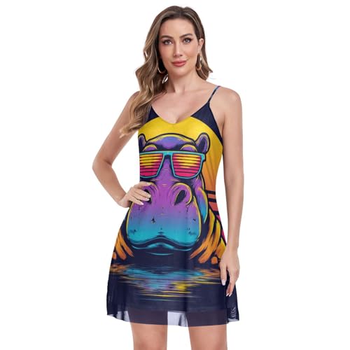 Robe mini moulante dos nu à bretelles réglables et décolleté plongeant