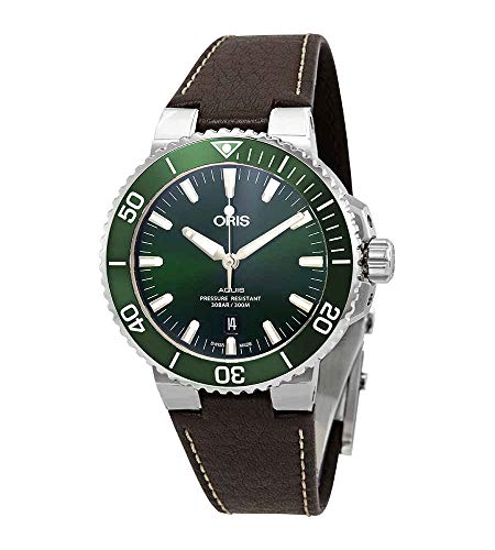 Oris Aquis Automatic Green Dial Men's Watch 01 733 7730 4157-07 5 24 10EB