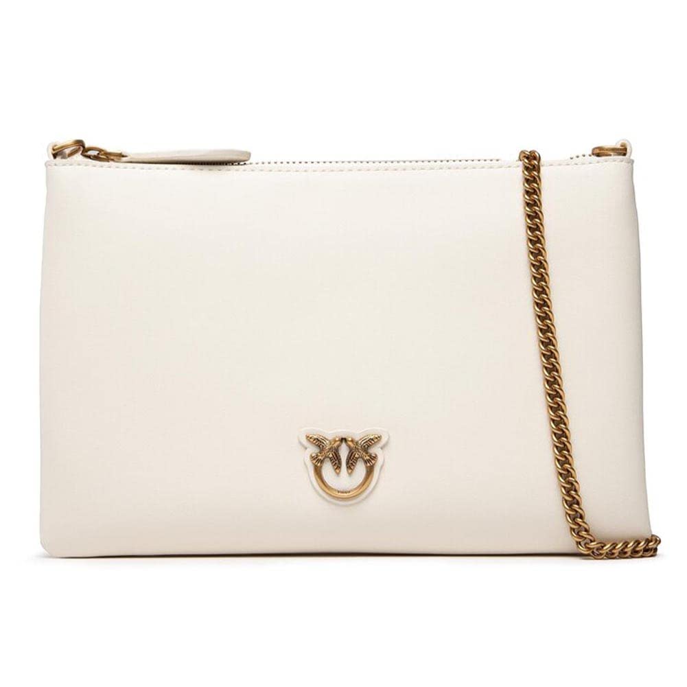 Pinko Flat Classic Simply 1 Vitello, Accessori da Viaggio-Portafogli Donna, Taglia Unica