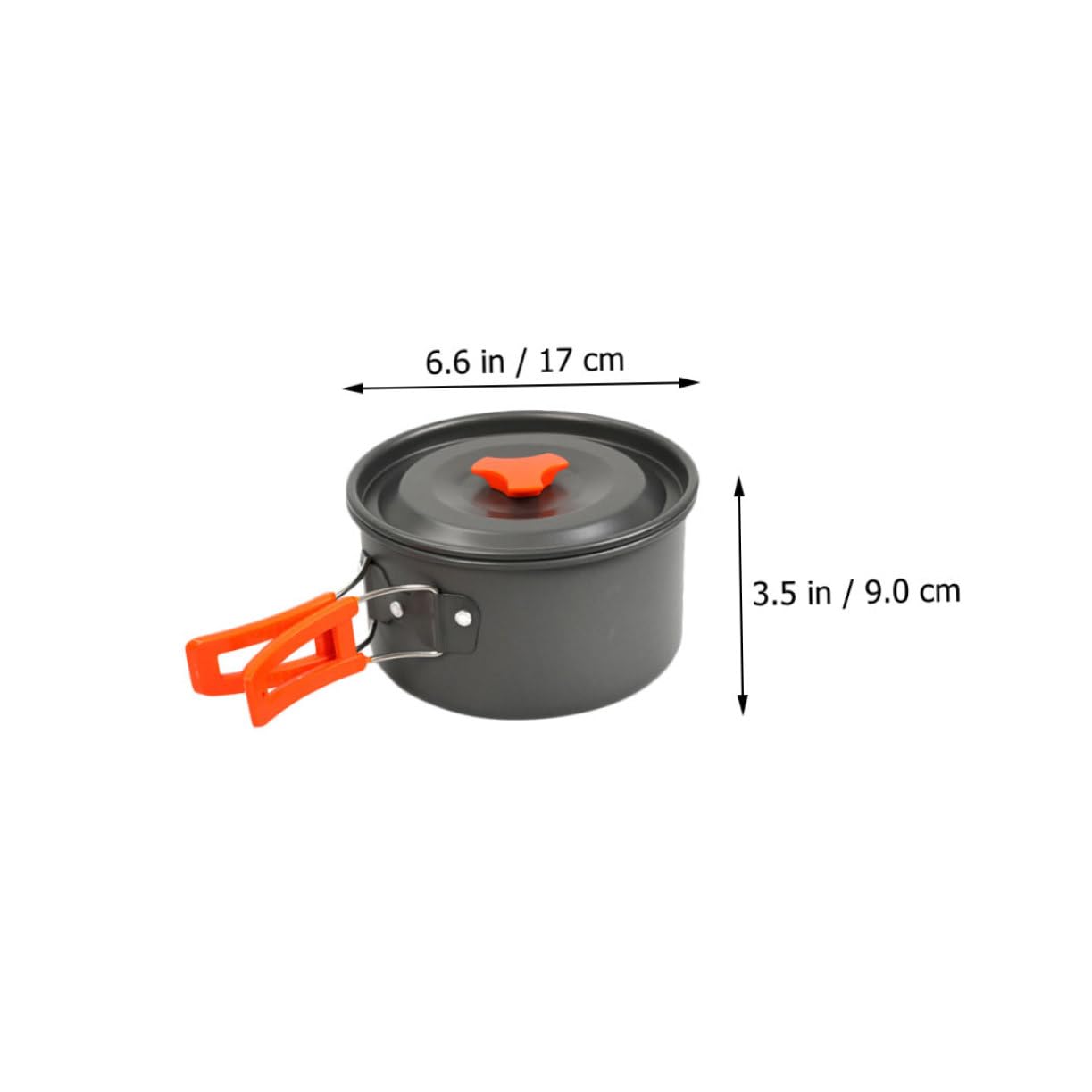 OSOLADY Outdoor Cookware Portable Camping Pot Multi-Function Picnic Cooking Utensils Set