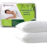 Waschanleitung: Diese weichen Kissen in Standardgröße werden sorgfältig in Deutschland hergestellt und sind warm genug für den Winter. Die Kissen sind für alle Jahreszeiten geeignet. Die angenehme Wärme und Behaglichkeit sind garantiert. Die Kissen sind bei 40 Grad waschbar.
