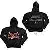 The Rolling Stones Hoodie Hackney Diamonds tracklist Official Mens Pullover L Black #2