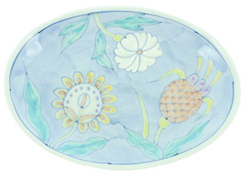 波佐見焼 林九郎窯 夢路 楕円皿 21cm パイン 606206C534