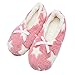 CCLIN Nuevo Invierno Mujer Estrella Canela Suave Peluche Zapatillas de Invierno Mujer Mariposa-Nudo Piso Interior Zapatos Zapatos Zapatos Zapatos Rosa-Pink,39-41