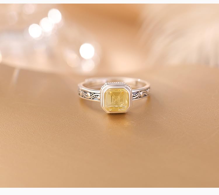 Fait à la main délicat en filigrane gaufré bague ajustable argent