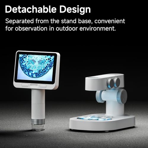 Microscope portable 100X-1600X BeaverLab écran IPS éclairage LED microscope numérique WiFi