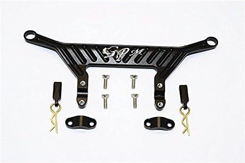 GPM Axial RR10 Bomber Upgrade Parts Aluminium Battery Holder - 1Pc Set Black