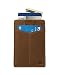 Andar Leather Card Sleeve Slim Wallet, Front Pocket RFID Blocking Minimalist Card Holder - Full Grain Leather ... (Light Brown)