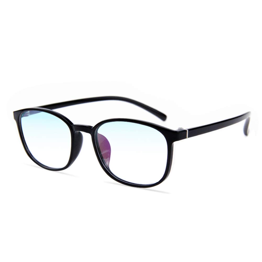 HQMGLASSESHQMGLASSES TR90 multifocal Anti-Blue Light Reading Glasses HD Progressive Lens Goggles,Black,+1.25