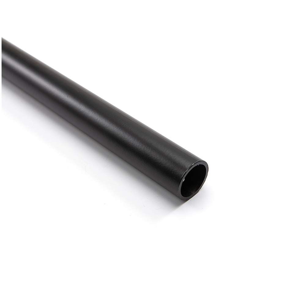 Chopper Cruiser Bobber Guidon en aluminium 22 mm Noir