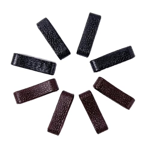 Anillos de fijación de cuero que reparan la hebilla de cinturón para pantalones flojos