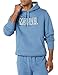 Amazon Essentials Disney | Marvel | Star Wars Men's Sherpa-Lined Pullover Hoodie Sweatshirt, Marvel Logo, Large