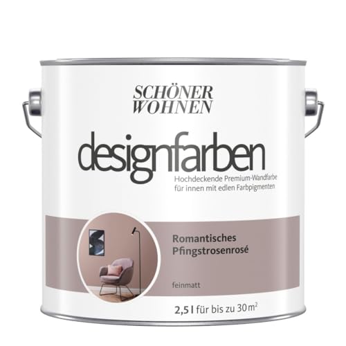 Schöner Wohnen Designfarbe Romantisches Pfingstrosenrose