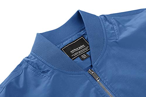 Magnivit Men's Motorcycle Jacket Light Bomber Jacket Outdoor Sports Jacket #TOP2