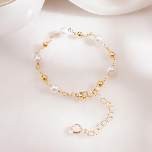 Image of Rubans Oxidised Anklets Jewellery Gift for Women & Girls | Kundan Ethnic Traditional