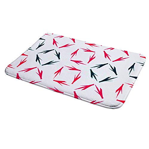 Tapis de bain antidérapant très absorbant en microfibres lavable