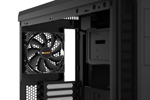 Image of be quiet! Pure Base 600 | ATX Midi Tower PC Case | 2 Pre-Installed Pure Wings 2 Fans | Tempered Glass Window | Black | BGW21