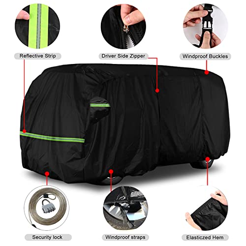 Federedevo Car Cover Waterproof All Weather Compatible with 1950-1992 VW Bus T1 T2 T3, Volkswagen Vanagon Full Car Cover with Door Zipper, Windproof Strap, Storage Bag by Federedevo - Image 2