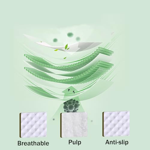 Plantillas Desechables Aromatizadas a Menta 10 Pares 6.5 Mujer miniatura 6