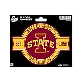 Rico Industries NCAA Iowa State Cyclones Standard Badge Magnet - for Car, Fridge