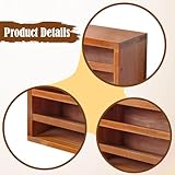 KiBcsLic Soporte de Madera para pintalabios, Expositor de aceites...