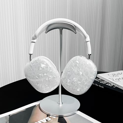 AirPods Max 2/AirPods Max �p �P�[�X�J�o�[ �_�炩��TPU�P�[�X �C���[�J�b�v�J�o�[ YAJOJO ���h�~ �w��h�~ ����h�~ �X�}�[�g�P�[�X�Ɏ��܂� �\�t�g �G�A�|�b�Y�}�b�N�X�A�N�Z�T���[ (�z���C�g)