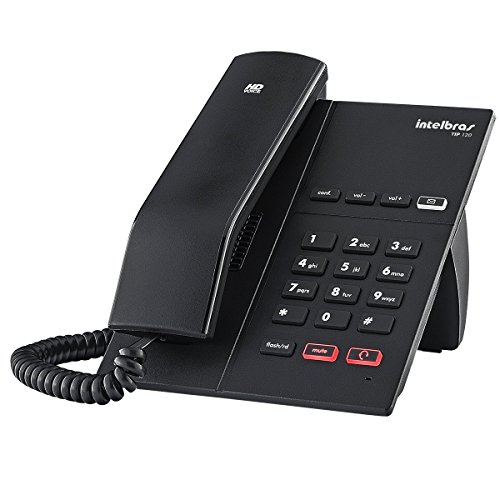 TELEFONE IP - TIP 120 LITE, Preto, intelbras