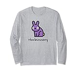 Nonbunnary LGBTQ Non-Binary Bunny Pride Long Sleeve T-Shirt