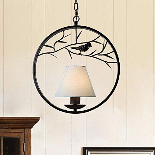 Suspension oiseau jaune en fer de 35cm pour réveiller la déco du salon