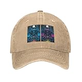 WWECDFGDSG Phish Casquette Baseball Cap Cowboy Hat Unisex Denim Adults Denim Hat Adjustable Size Natural