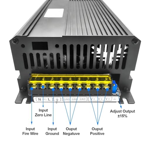 Fuente de alimentación conmutada de 1500W 90V 16.6A con entrada 110V 220V 4