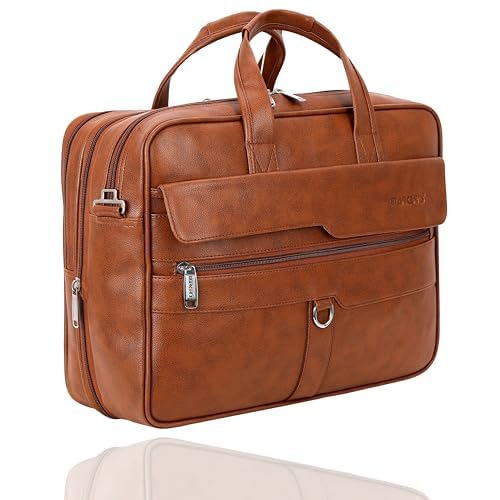 See full amazon price history chart for MARKERS Leather Briefcase for Men,Business Travel Laptop Messenger Bags FM.2008 (TAN) MARKERS Leather Briefcase for Men,Business Travel Laptop Messenger Bags FM.2008 (TAN) (B0CYCDJB4S) Amazon Price History, Amazon Price Tracker