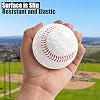 Baseballs 12 Pack Dimpled Baseballs, 9-Inch Pitching Machine Balls for Hand-Eye Coordination, Hitting and Fielding Practice