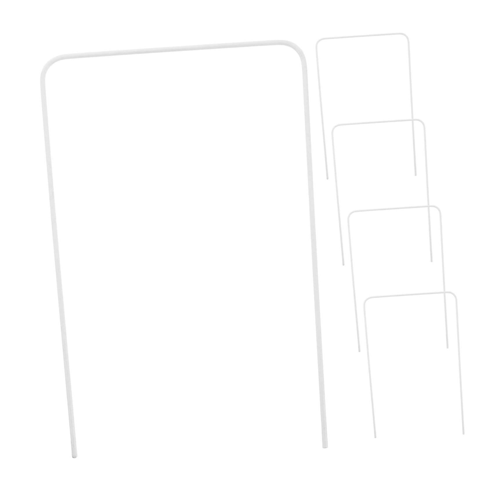 Gogogmee Croquet Hoops Set 5pcs Outdoor Family Game Parts Boys and Girls Croquet Set Accessories