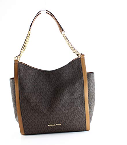 MICHAEL Michael Kors Medium Newbury Signature Shoulder Bag , Brown