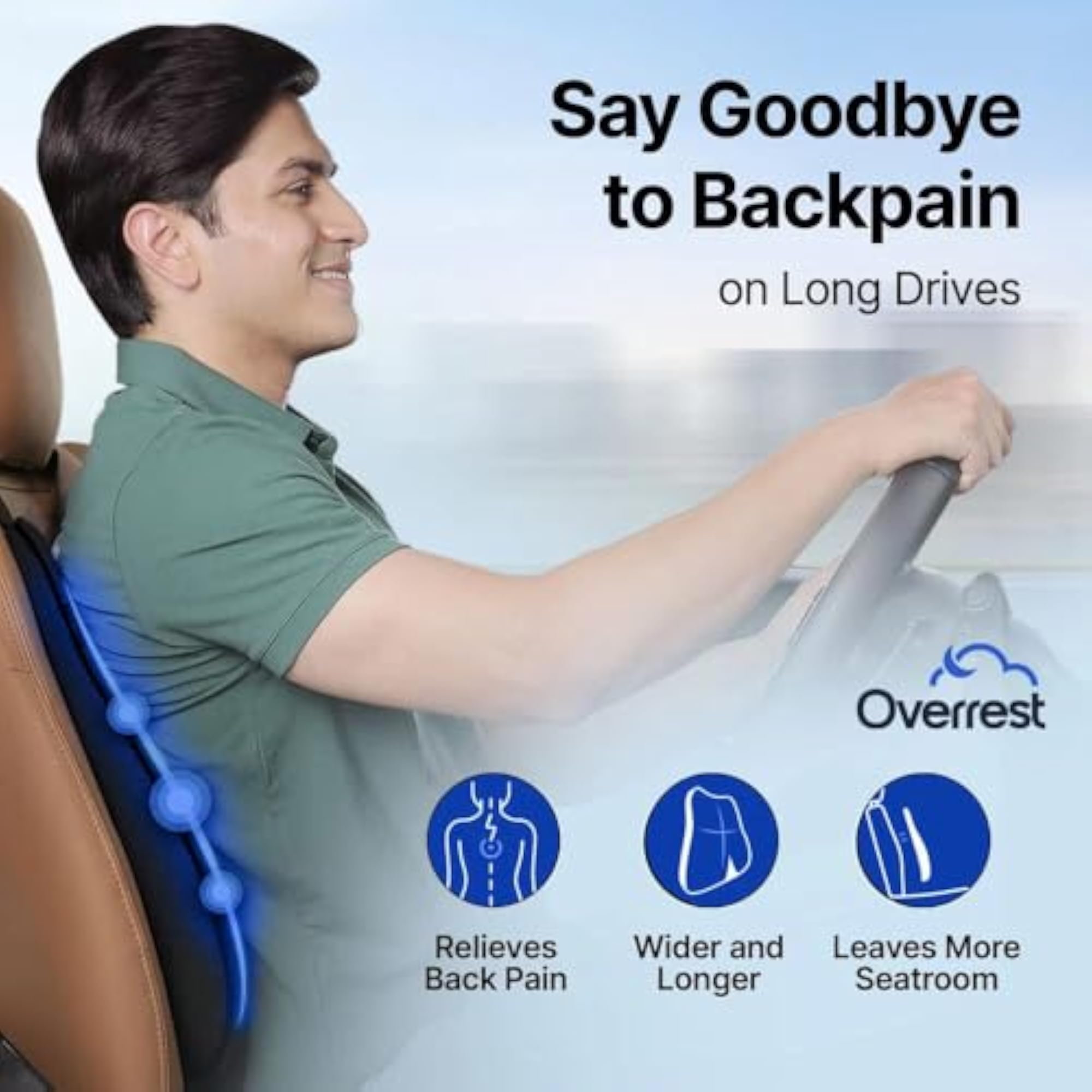 Cloud Backrest Cushion for Lumbar Support