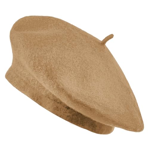 Image of Jolbndcv 6PCS Beret, French Beanie, Outdoor, Winter, Fashion Lady Hat | One Size Fits Most,Solid Color,Stretchable,for All Season