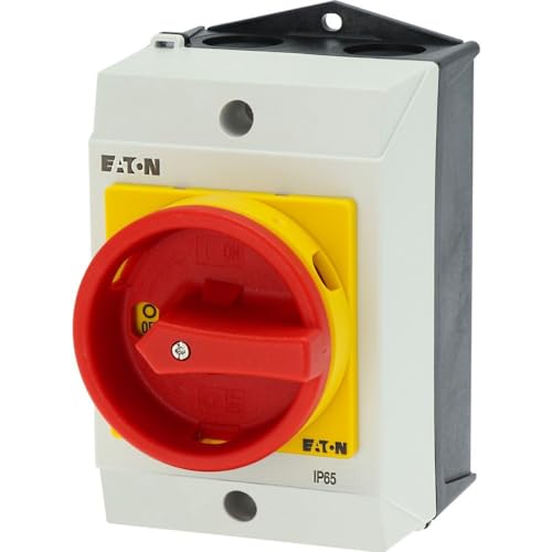 Interrupteur tripolaire 20A Eaton 222646 avec contacts auxiliaires 2 NO 1 NC