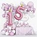 YFHVJTKO 40 Inch Number 27 Pink Crown Balloon Set,27th Celebration Decorations for Happy 27th Birthday Party Wedding Bridal Shower Engagement Photo Shoot Anniversary Decoration, Baby Pink 27 Balloon