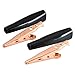 NTE Electronics 72-163-KIT1 Series 72-163 Croc Clip Kit, Contains 2 Clips, 2 Black Insulators, 10 Amp