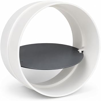 200mm Circular Duct Connector with Backdraught Shutter