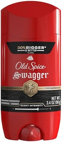 Old Spice Red Zone Collection Invisible Solid Men's Anti-Perspirant and Deodorant, Swagger Scent - 3.4 Oz