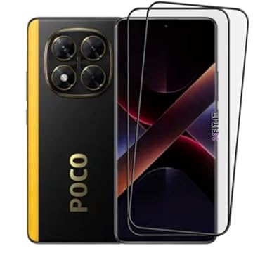 Kit 2 Películas de Vidro Temperado 3D para Poco X7 e Poco X7 Pro