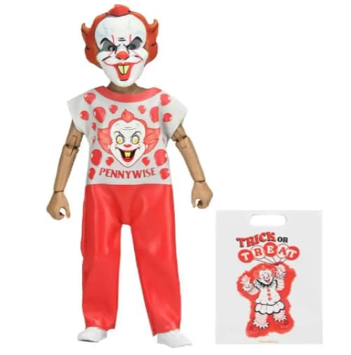 Amazon | NECA ペニーワイズ アクションフィギュア 6インチスケール 服